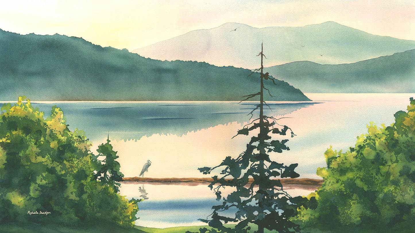 Heron Dawn